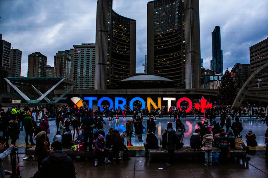 canada city and people